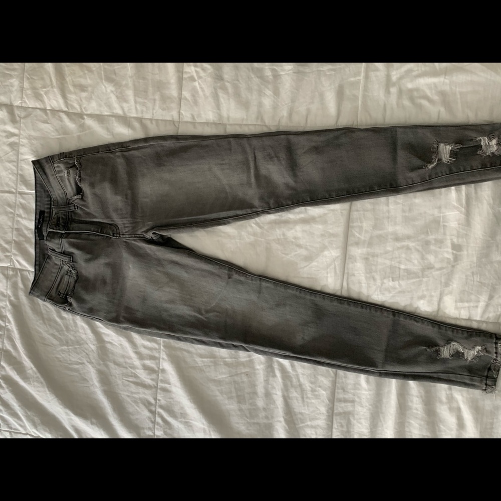 KanCan Black Distressed Skinny Jeans
